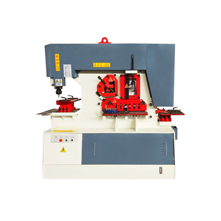 Lehtterasest hüdrauliline Ironworker masin lõikamine ja mulgustamine Masina stantsimise pügamismasin