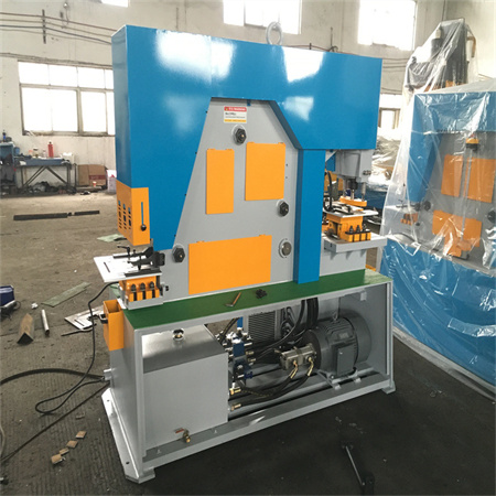 Q35Y-50 hüdrauliline rauatöötleja plaatide mulgustamiseks ja nurkraua lõikamiseks CNC 12 CE hüdrauliline press