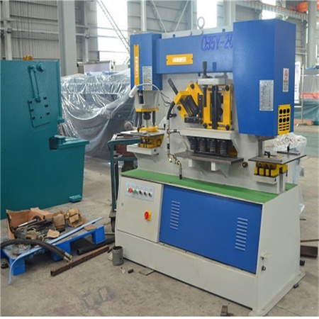 AIW-60 Hiina APEC Hydraulic Ironworker 60-tonnine hüdrauliline lõikamis- ja mulgustamismasin CE-sertifikaadiga