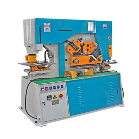 Kvaliteetne hüdrauliline raudtöötleja lõikamis- ja stantsimismasin kombineeritud CNC-rauatööline
