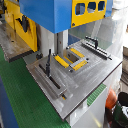 Rauatöötlemismasin Metalli multifunktsionaalne hüdrauliline rauatöötleja kombineeritud mulgustamis- ja lõikamismasin nurga metalli lõikamismasin