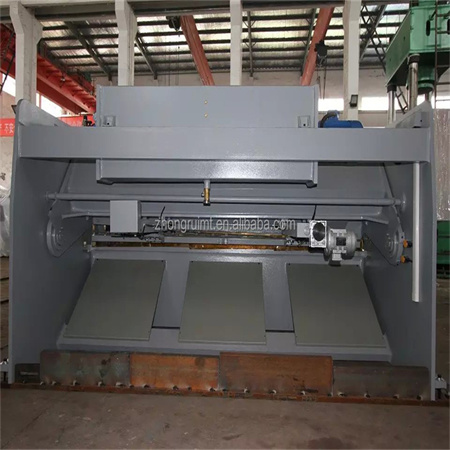 QC11K 10x3200 giljotiini lõikamismasin roostevabast terasest metallist lehtraudplaadist lehe lõikamismasin