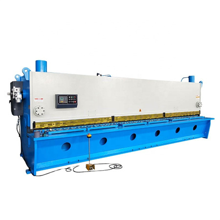 HAAS tüüpi hüdrauliline giljotiin cnc-lõikusmasin, mis on varustatud E21S CNC süsteemiga.