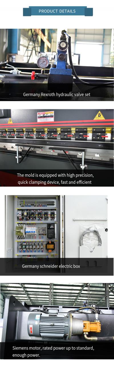 Wc67k-63t/3200 ökonoomne tüüp hüdrauliline Delem Cnc metallpleki painutamine presspidur